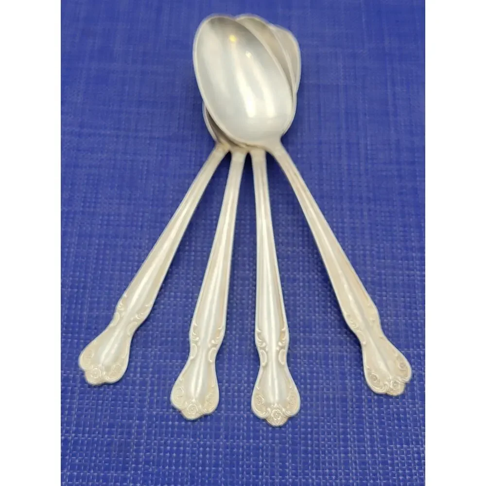Rogers Brothers Daybreak Elegant Lady Set of 4 Tablespoons Reinforced Plate IS